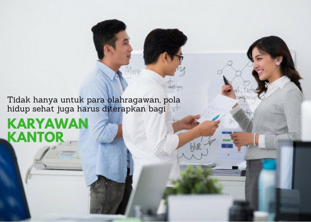 Pola Hidup Sehat Karyawan Kantor agar Tak Mudah Sakit
