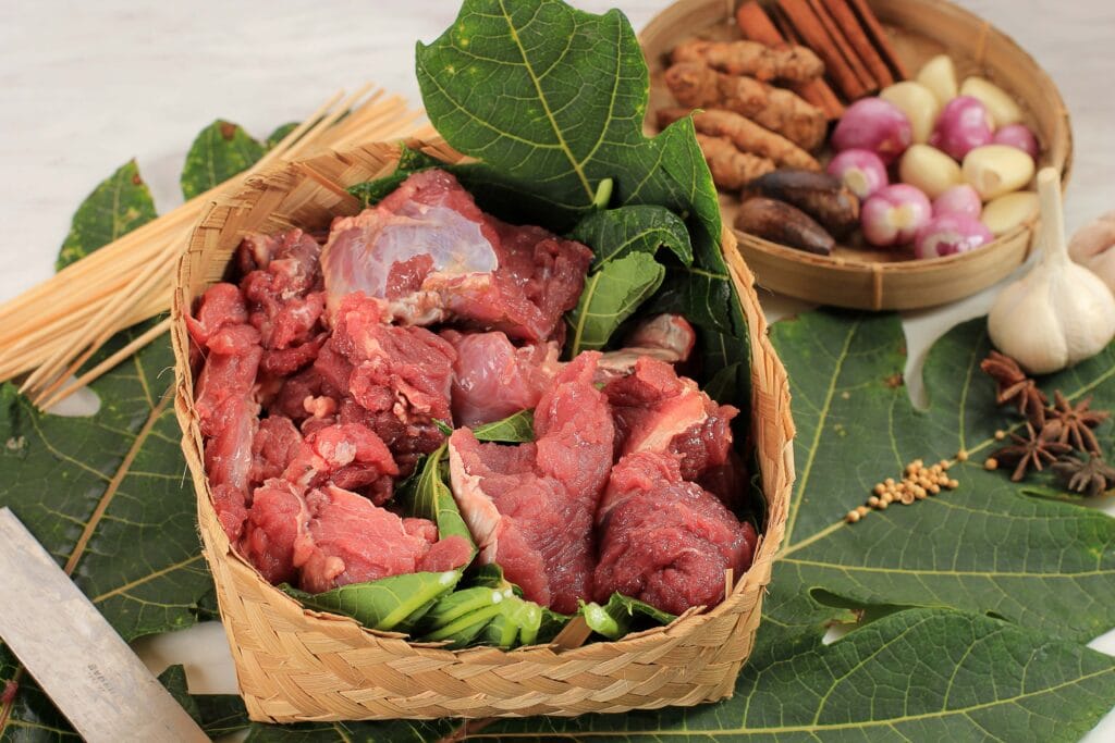 efek makan daging kambing berlebihan