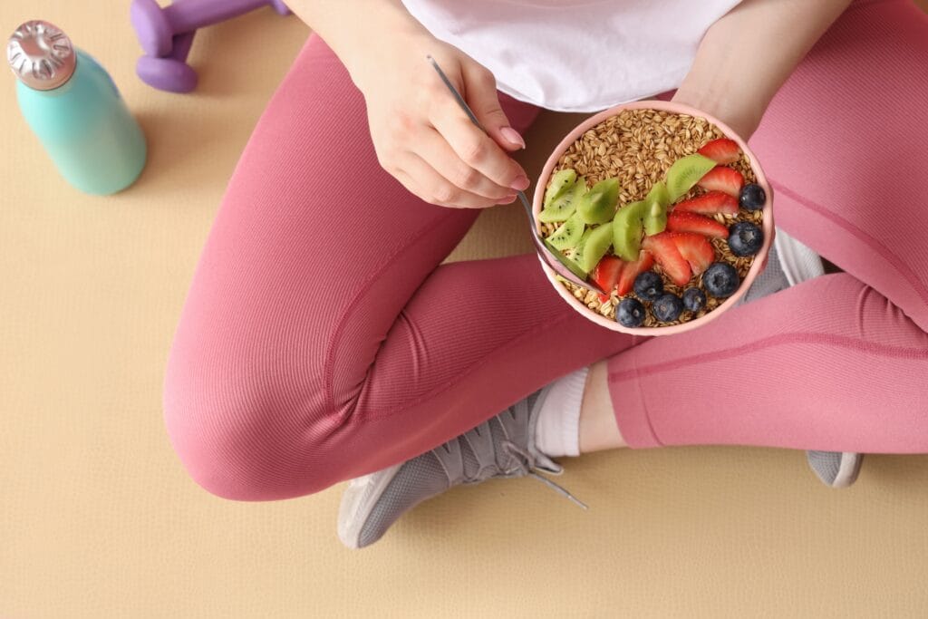 makan sebelum olahraga